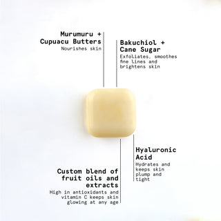 'TA-DA!'  solid face serum bar