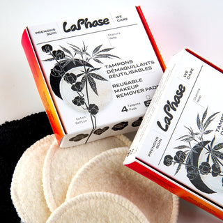 LaPhase | Solid Cosmetics | Reusable Makeup Remover Pads